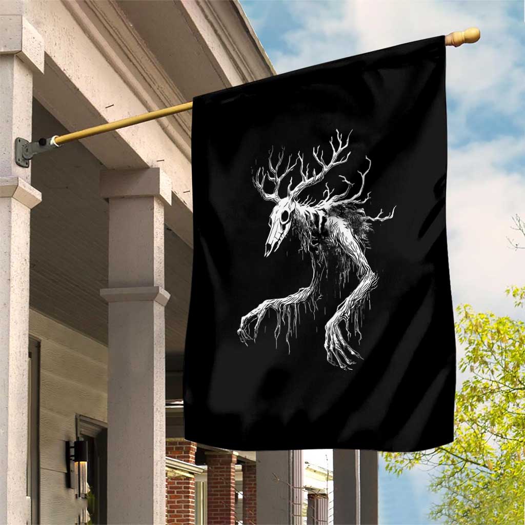 Wendigo Monster Skinwalker Mythical Cryptid Garden Flag TS11 Print Your Wear