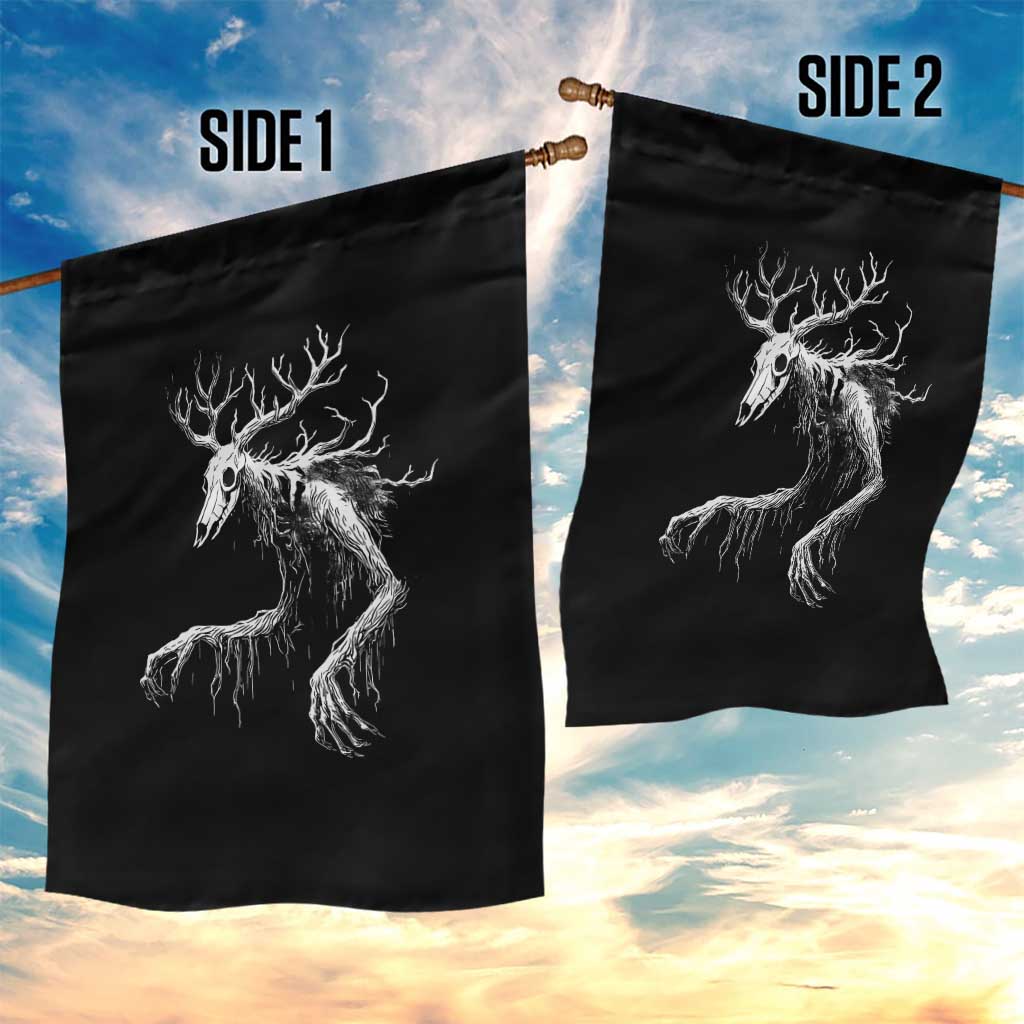 Wendigo Monster Skinwalker Mythical Cryptid Garden Flag TS11 Print Your Wear