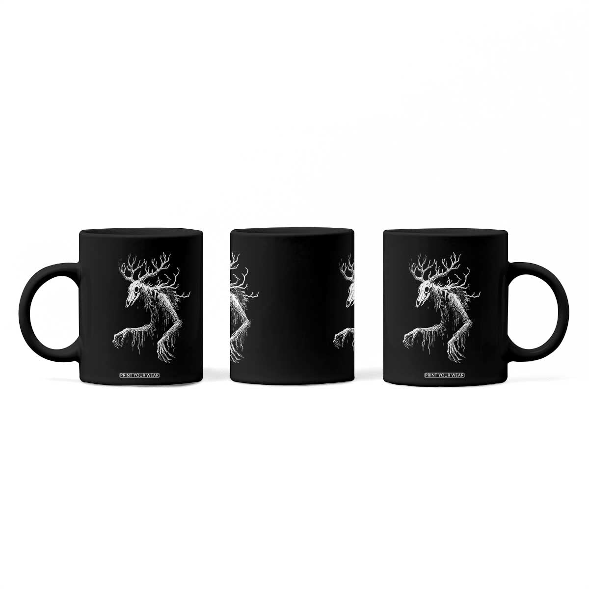 Wendigo Monster Skinwalker Mythical Cryptid Coffee Mug TS11 Print Your Wear