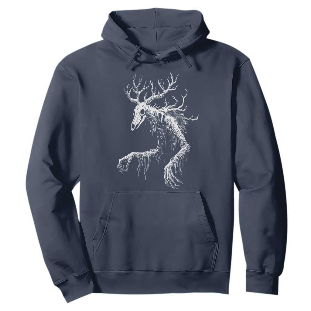 Wendigo Monster Skinwalker Mythical Cryptid Hoodie TS11 Navy Print Your Wear
