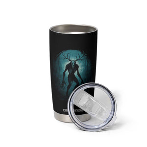 Wendigo Monster Skinwalker Mythical Cryptid Dark Forest Tumbler Cup TS11 Print Your Wear