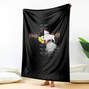 Native American White Buffalo Throw Blanket Seven Sacred Grandfather Teachings TS11 Print Your Wear