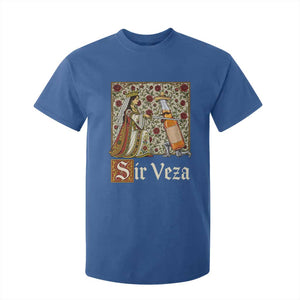 Sir Veza Beer Medieval Knight Pun Sombrero Cinco De Mayo T Shirt For Kid TS11 Royal Blue Print Your Wear