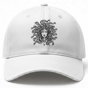Feminist Medusa Power Snake Wisdom Equality Goth Baseball Cap TS11 Print Your Wear