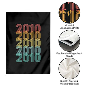 16th Birthday Garden Flag Vintage 2010 Retro 16 Years Old Birthday TS11 Print Your Wear