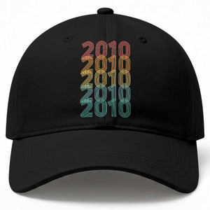 16th Birthday Baseball Cap Vintage 2010 Retro 16 Years Old Birthday TS11 Print Your Wear