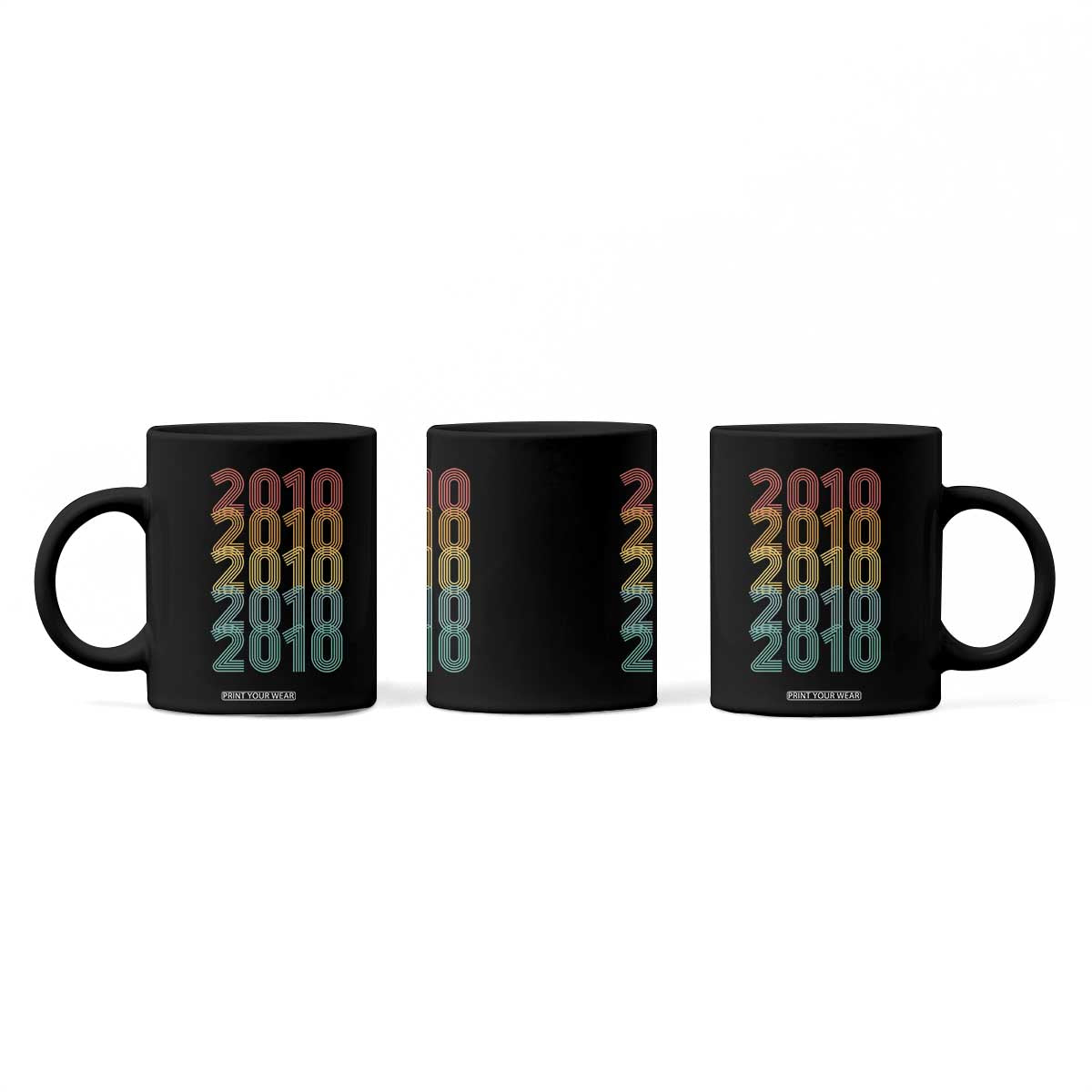 16th Birthday Coffee Mug Vintage 2010 Retro 16 Years Old Birthday TS11 Print Your Wear