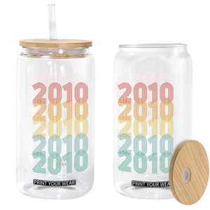 16th Birthday Glass Can Vintage 2010 Retro 16 Years Old Birthday TS11 Print Your Wear