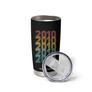 16th Birthday Tumbler Cup Vintage 2010 Retro 16 Years Old Birthday TS11 Print Your Wear