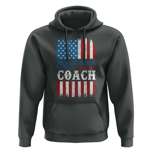 Harris Walz Hoodie Prosecutor And The Coach 2024 Vintage American Flag TS11 Dark Heather Print Your Wear