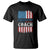 Harris Walz T Shirt Prosecutor And The Coach 2024 Vintage American Flag TS11 Black Print Your Wear