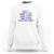 Suicide Prevention Awareness Sweatshirt Stay Don't Let Your Story End Here Call Or Text 988 TS11 White Print Your Wear