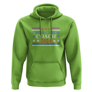 Harris Walz Hoodie Prosecutor Coach 2024 Presidential Election TS11 Lime Print Your Wear