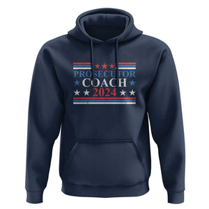 Harris Walz Hoodie Prosecutor Coach 2024 Presidential Election TS11 Navy Print Your Wear