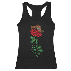 Romantic Classic 70s 80s Red Rose R&B Music Lover Racerback Tank Top