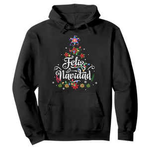 Christmas In Mexico Hoodie Feliz Navidad Pinata Star Xmas Tree TS11 Black Print Your Wear