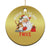 Funny Christmas Santa Christmas Ornament Makin' A List And Checkin' It Twice TS11 Print Your Wear