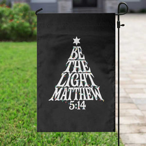Christmas Be The Light Garden Flag Christian Xmas Bible Verse TS11 Print Your Wear
