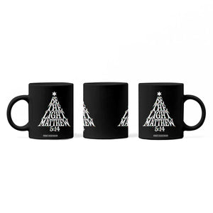 Christmas Be The Light Coffee Mug Christian Xmas Bible Verse TS11 Print Your Wear