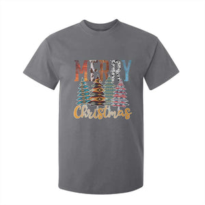 Merry Christmas Native American Xmas Tree T Shirt For Kid TS11 Charcoal Print Your Wear