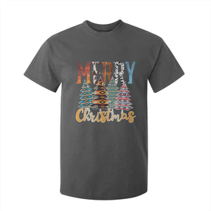 Merry Christmas Native American Xmas Tree T Shirt For Kid TS11 Dark Heather Print Your Wear