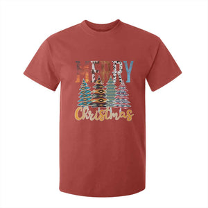 Merry Christmas Native American Xmas Tree T Shirt For Kid TS11 Red Print Your Wear