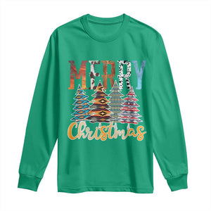 Merry Christmas Native American Xmas Tree Long Sleeve Shirt TS11 Irish Green Print Your Wear