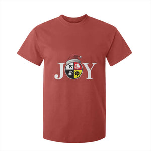 Christmas Native American Joy Medicine Wheel Santa Hat T Shirt For Kid TS11 Red Print Your Wear
