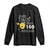 Funny 100th Day Of School Bee Long Sleeve Shirt Oh Honey I Buzzed Through 100 Days Of School TS11 Black Print Your Wear