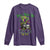 Funny Mardi Gras Voodoo Queen Long Sleeve Shirt Don't Make Me Go All Voodoo On You TS11 Purple Print Your Wear