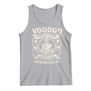 Voodoo Bourbon Street Spooky New Orleans Tank Top Voodoo Doctor TS11 Athletic Heather Print Your Wear
