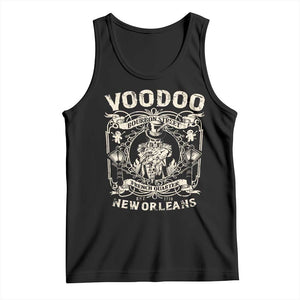 Voodoo Bourbon Street Spooky New Orleans Tank Top Voodoo Doctor TS11 Black Print Your Wear