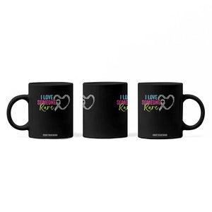 Rare Disease Awareness Coffee Mug I Love Someone Rare Zebra Ribbon TS11 Print Your Wear