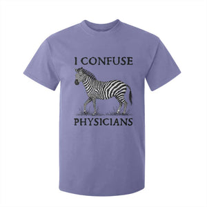 I Confuse Physicians Rare Disease Awareness T Shirt For Kid Funny Zebra TS11 Violet Print Your Wear