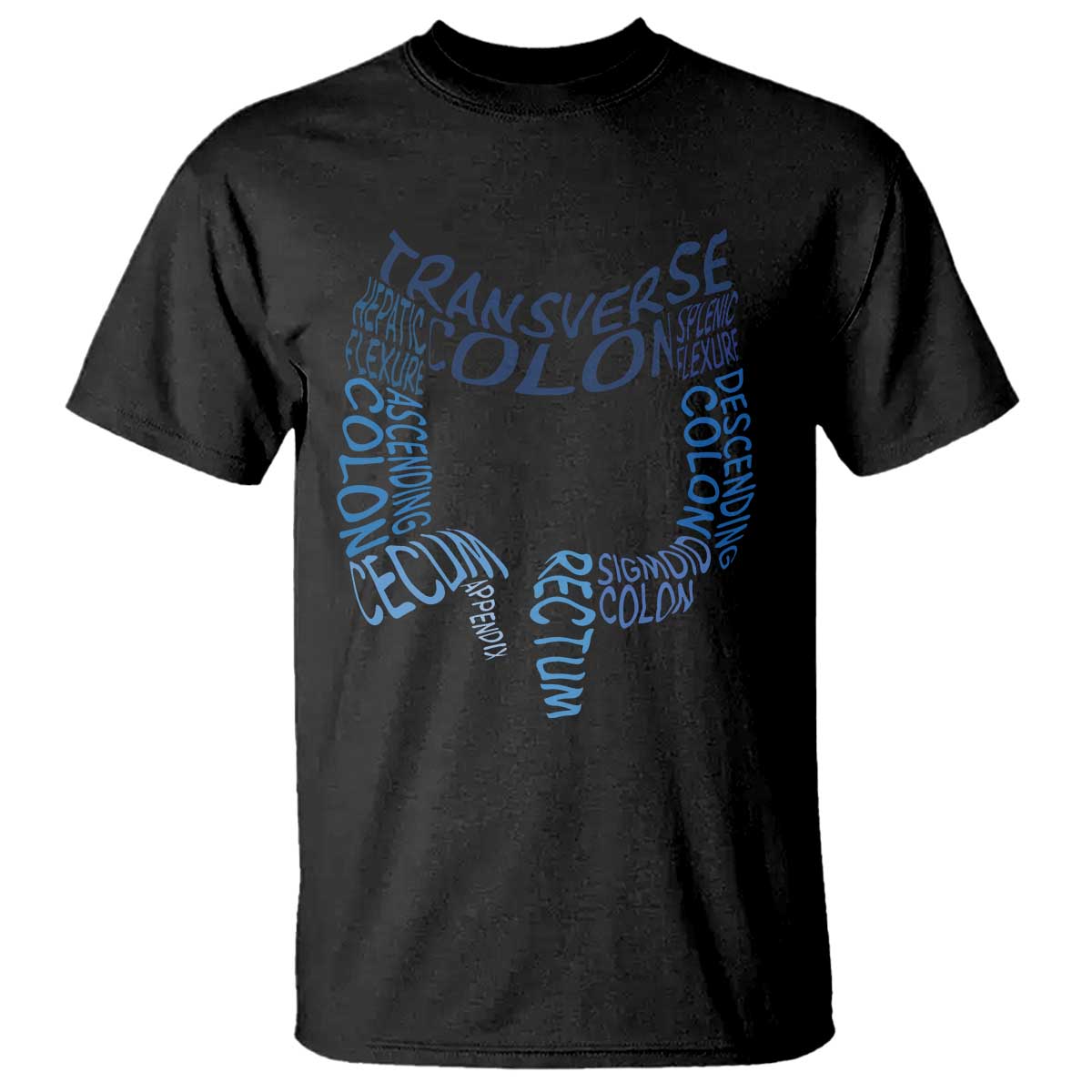 Funny GI Endoscopy Nurse T Shirt Vintage Retro Colon Anatomy Colonoscopy TS11 Black Print Your Wear