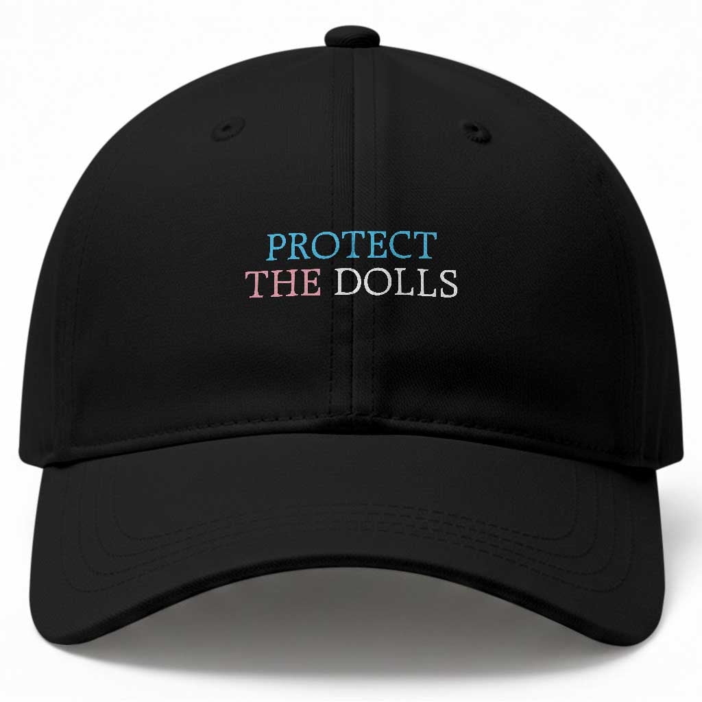 Protect The Dolls Baseball Cap Trans Women Pride Month TS11 Print Your Wear