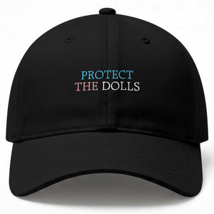 Protect The Dolls Baseball Cap Trans Women Pride Month TS11 Print Your Wear