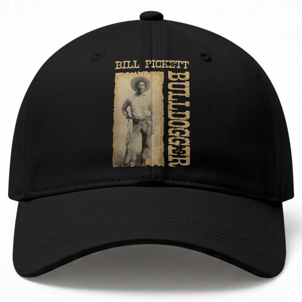 Bill Pickett The Bulldogger Baseball Cap Western African American Cowboy TS11 Print Your Wear