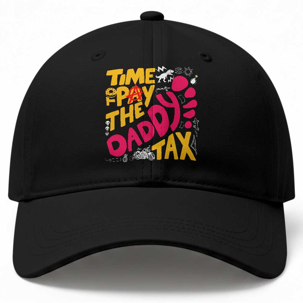 Time To Pay The Daddy Tax Baseball Cap Dungeon Gamer Dad Father’s Day TS11 Print Your Wear