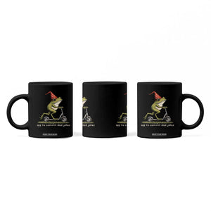 Off To Commit Dad Jokes Coffee Mug Funny Daddy Frog Scooter Fathers Day TS11 Print Your Wear