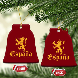 Espana Spain Lion Symbol Spanish Spaniard Pride Ceramic Ornament TS11 Print Your Wear