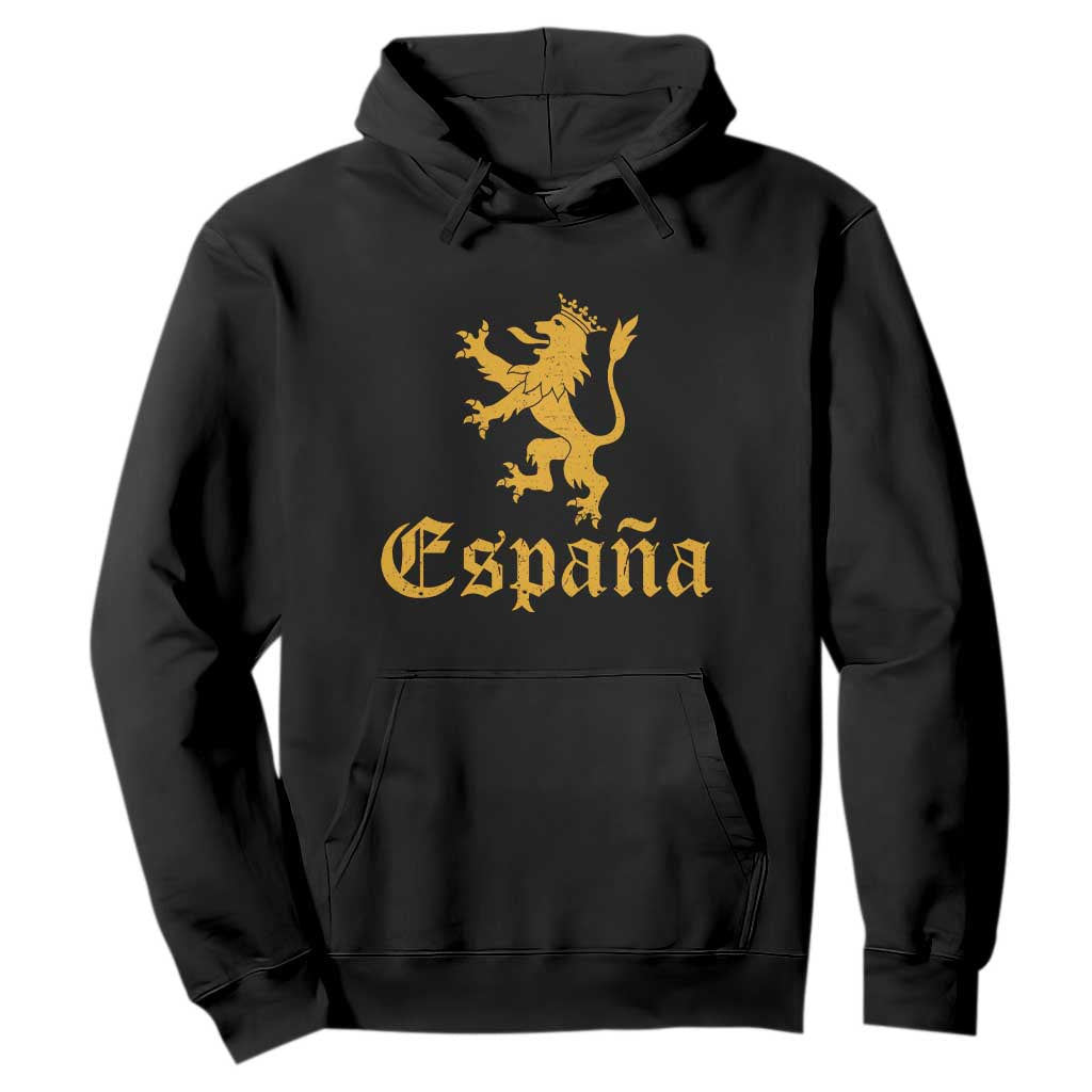 Espana Spain Lion Symbol Spanish Spaniard Pride Hoodie TS11 Black Print Your Wear