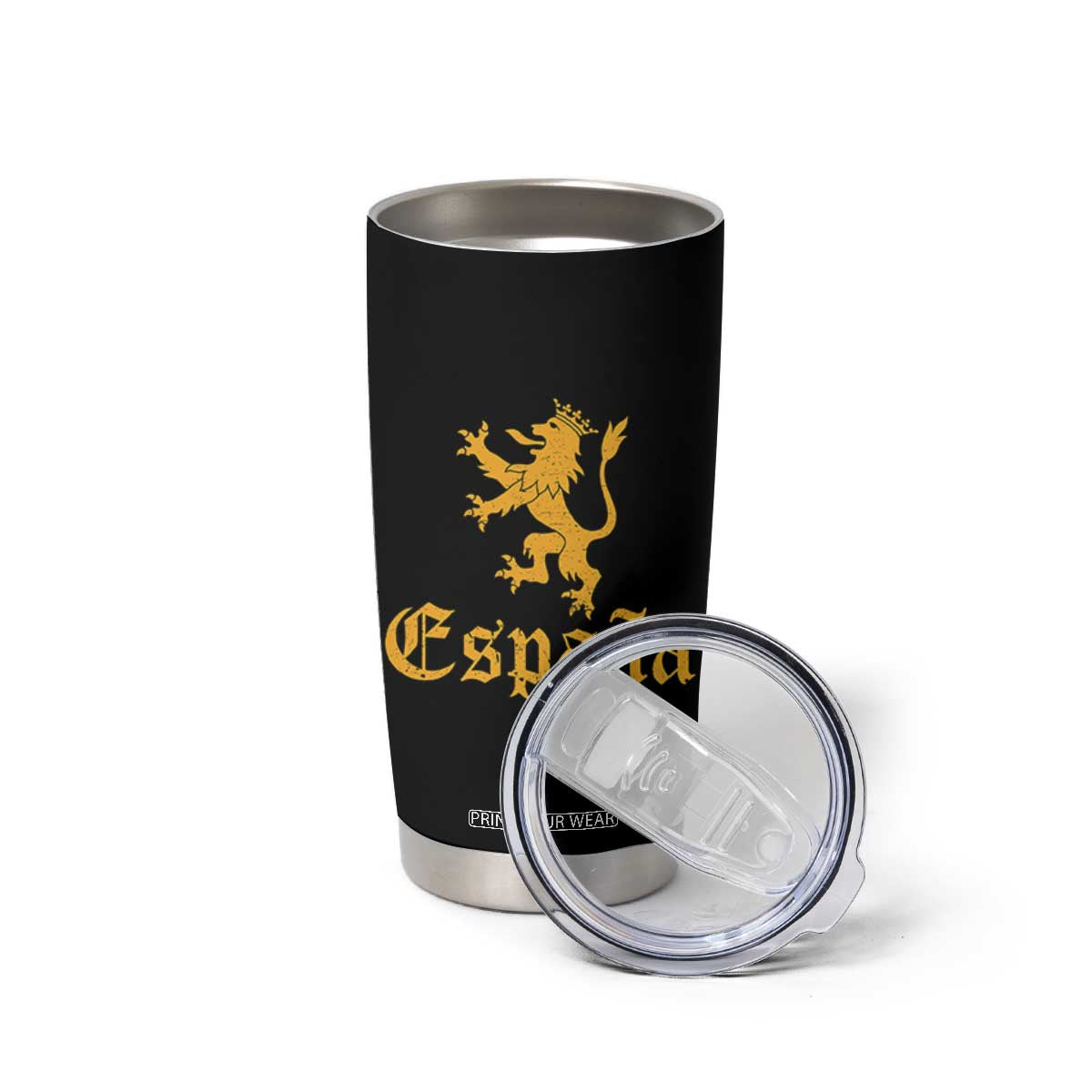 Espana Spain Lion Symbol Spanish Spaniard Pride Tumbler Cup TS11 Print Your Wear