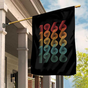 60th Birthday Garden Flag Vintage 1966 Retro 60 Years Old Birthday TS11 Print Your Wear