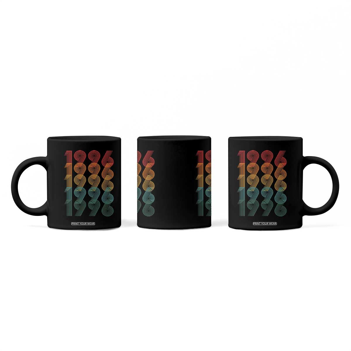 30th Birthday Coffee Mug Vintage 1996 Retro 30 Years Old Birthday TS11 Print Your Wear