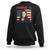 Kamala 2024 Sweatshirt Harris'24 Let's Finish The Job USA Flag TS11 Black Print Your Wear