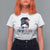 I'm With Her Harris T Shirt For Women Kamala Support President 2024 USA Flag TS11 White Print Your Wear