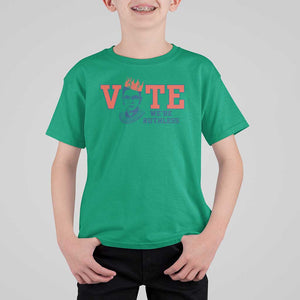 Vote We're Ruthless T Shirt For Kid Feminist Women's Rights TS11 Irish Green Print Your Wear