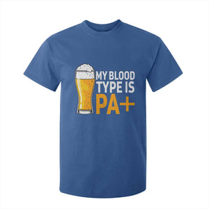 Funny My Blood Type Is IPA T Shirt For Kid IPA Beer Drinking TS11 Royal Blue Print Your Wear