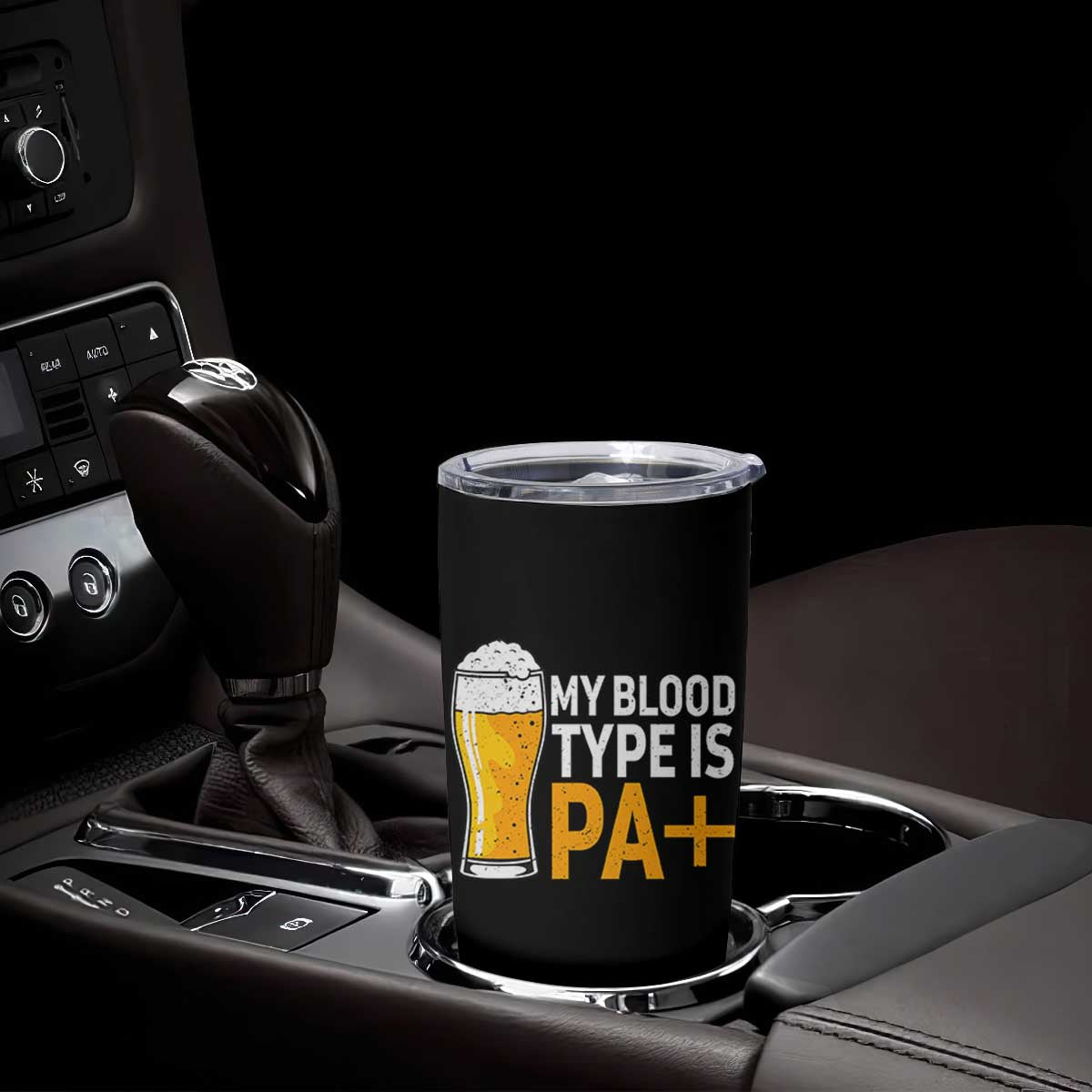 Funny My Blood Type Is IPA Tumbler Cup IPA Beer Drinking TS11 Print Your Wear
